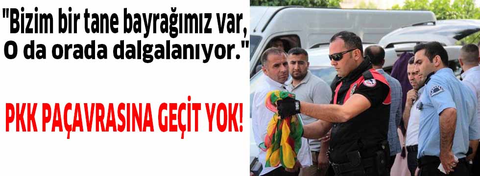 POLİS PKK PAÇAVRASI YAKTI
