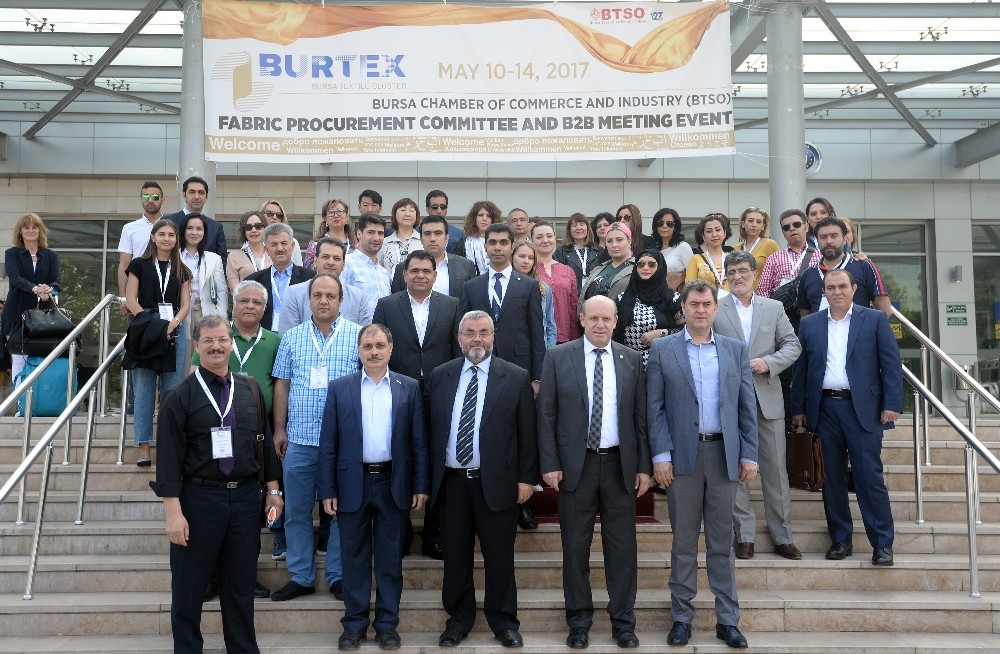 20 Ülkeden 226 Kişilik Tekstil Alım Heyeti Bursada