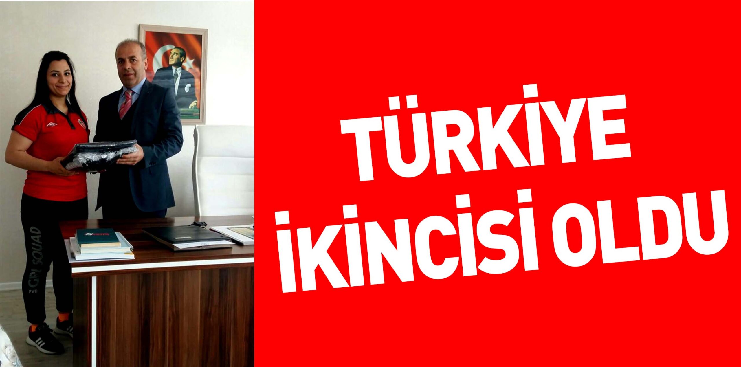TÜRKİYE İKİNCİSİ OLDU