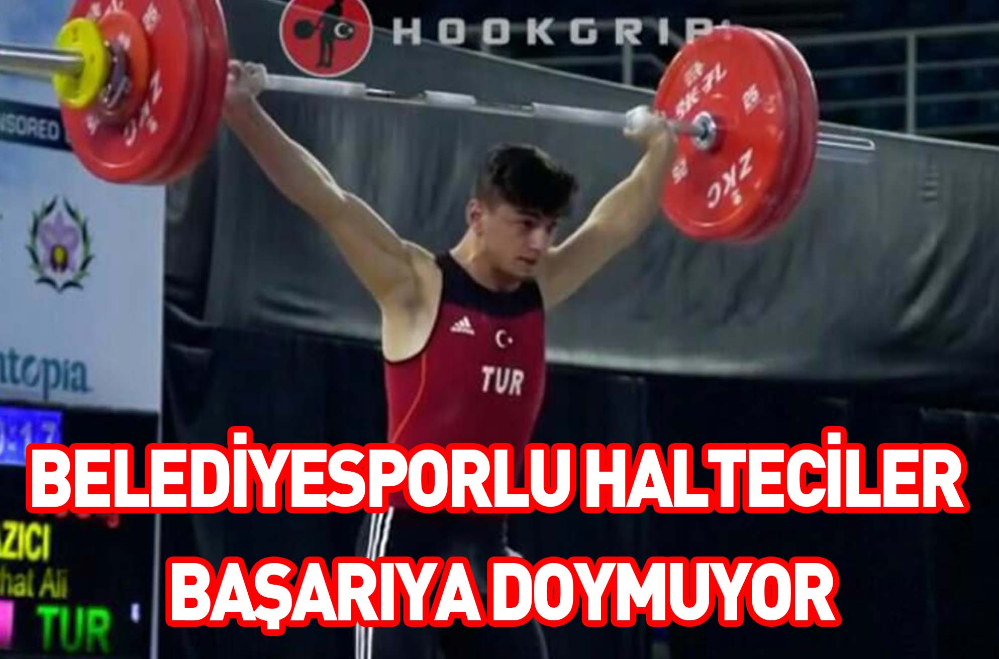 BELEDİYESPORLU HALTECİLER  BAŞARIYA DOYMUYOR
