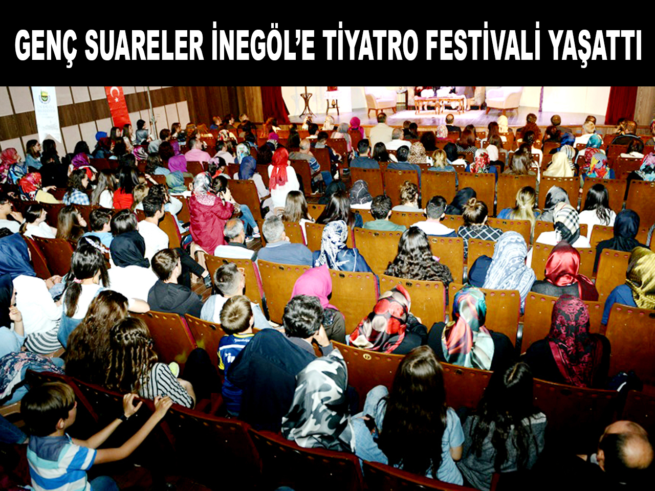 GENÇ SUARELER İNEGÖL’E TİYATRO FESTİVALİ YAŞATTI