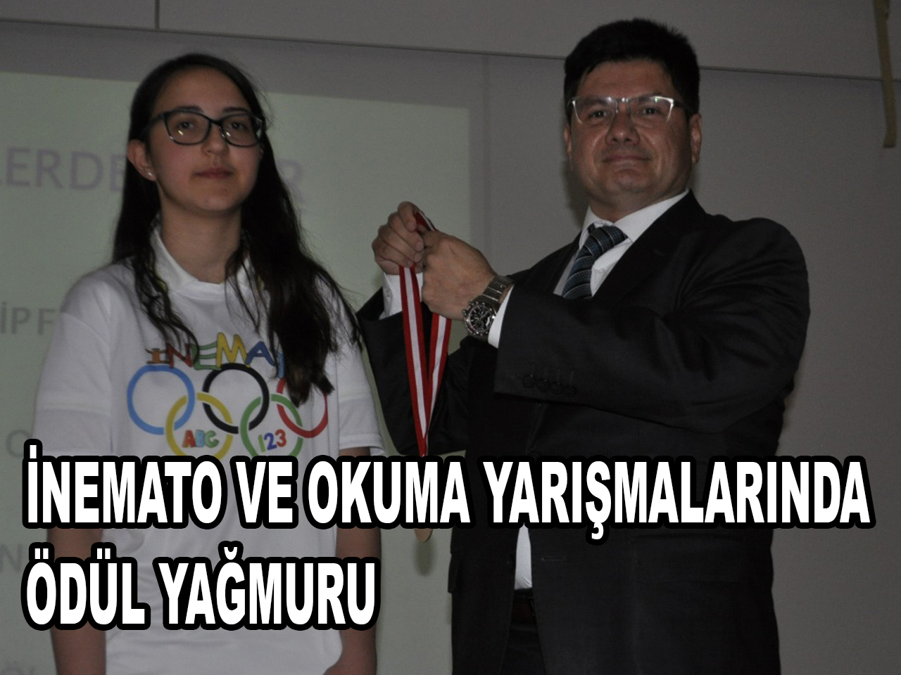 İNEMATO VE OKUMA YARIŞMALARINDA  ÖDÜL YAĞMURU