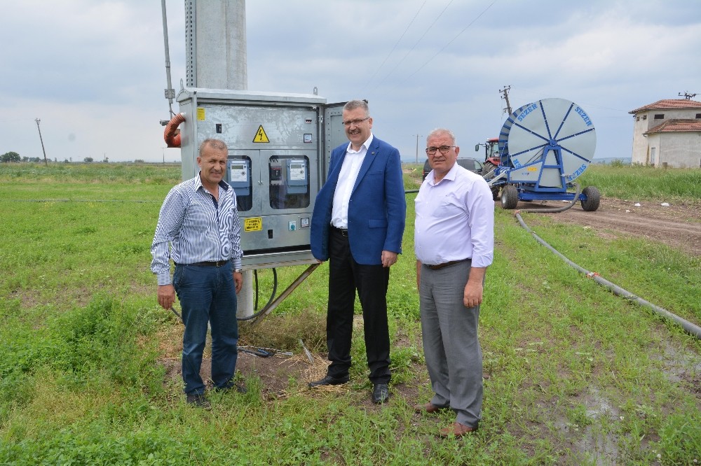 Başkan Özkan Çiftçinin Derdine Deva Oldu