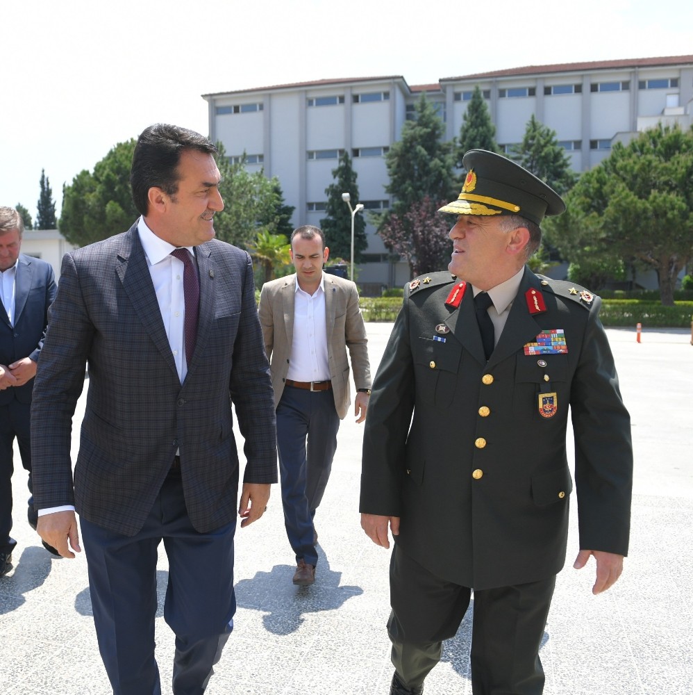 Dündardan Garnizon Komutanına Ziyaret