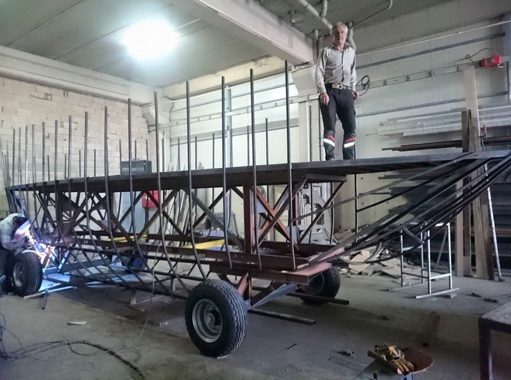 Fatihin Gemisi İnegölde İmal Edildi