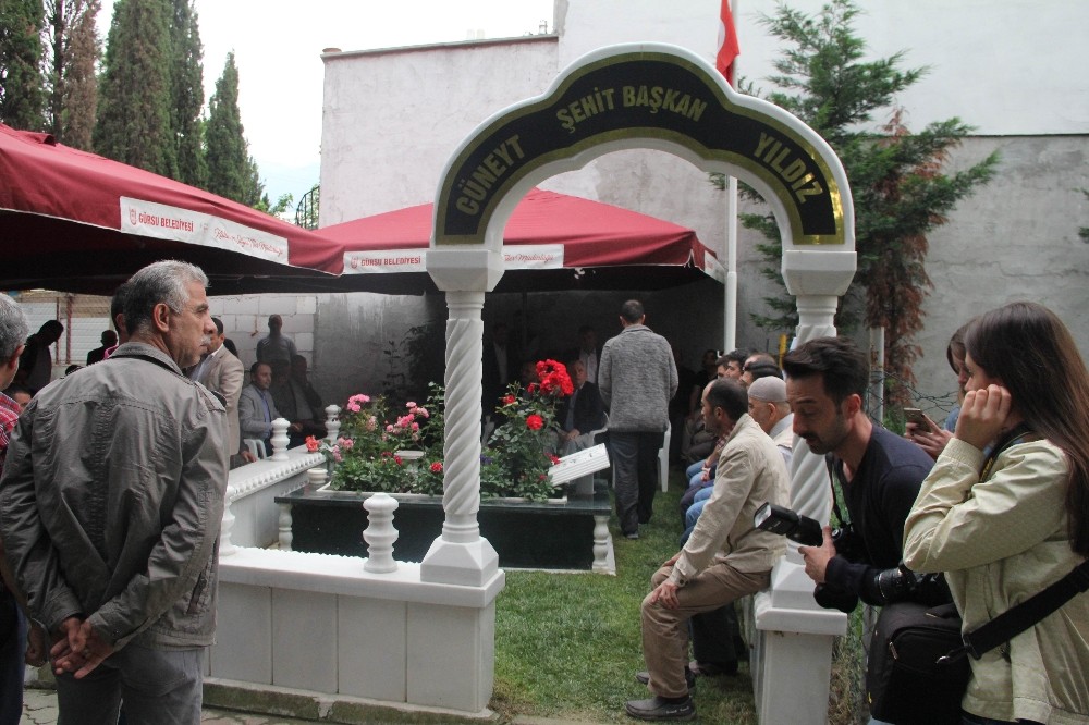 Gürsunun Şehit Başkanı Yıldız Anıldı