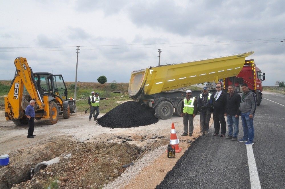 Karasu Ve Keşlik Yolları Asfaltlanıyor