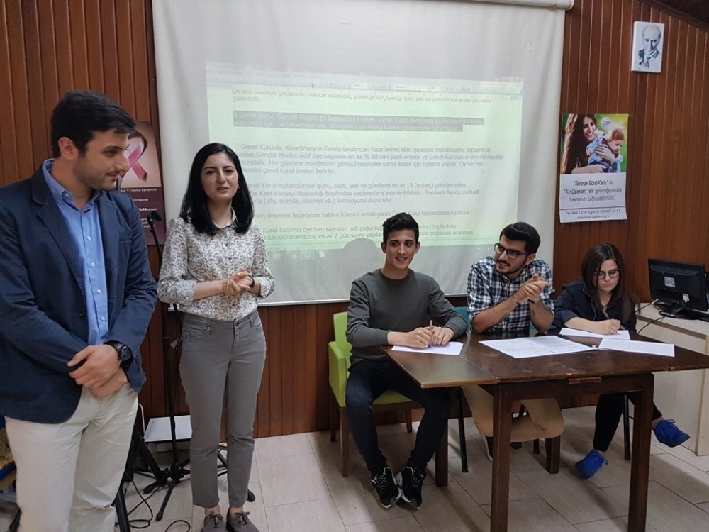 Nilüfer Kent Konseyi Gençlik Meclisinde Yeni Eş Başkanlar Seçildi