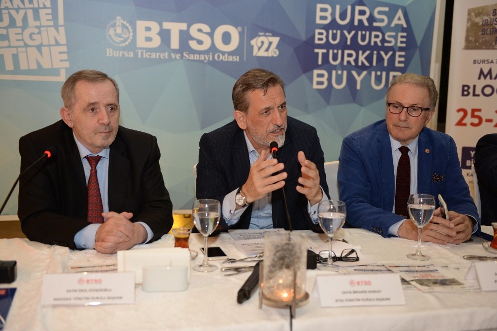 Btso Yönetim Kurulu Başkanı Burkay: Bölgemizin Zenginliklerini Gün Yüzüne Çıkarmalıyız