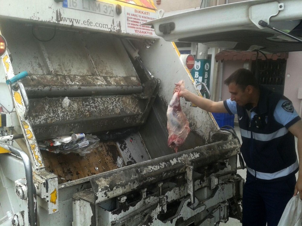 Bursada Kaçak Et Operasyonu