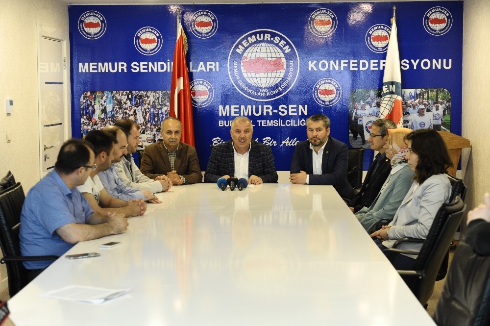 Eğitim-Bir-Sen Bursa 1Nolu Şube Başkanı Şeker 2016-2017 Eğitim-Öğretim Yılını Değerlendirdi