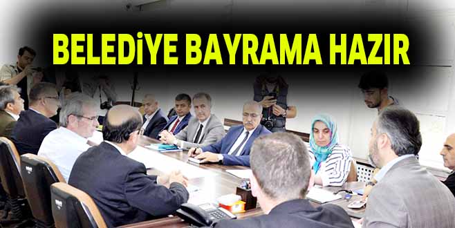 BELEDiYE BAYRAMA HAZIR