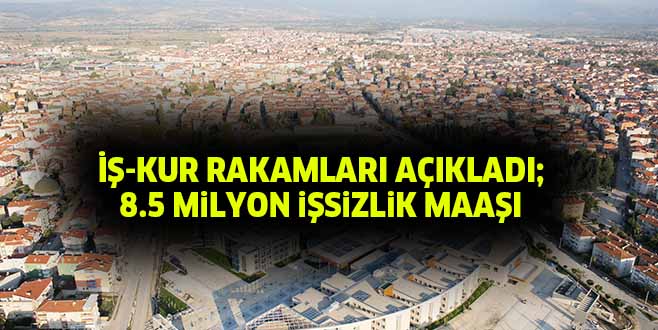 İŞ-KUR RAKAMLARI AÇIKLADI; 8.5 MiLYON iŞSiZLiK MAAŞI