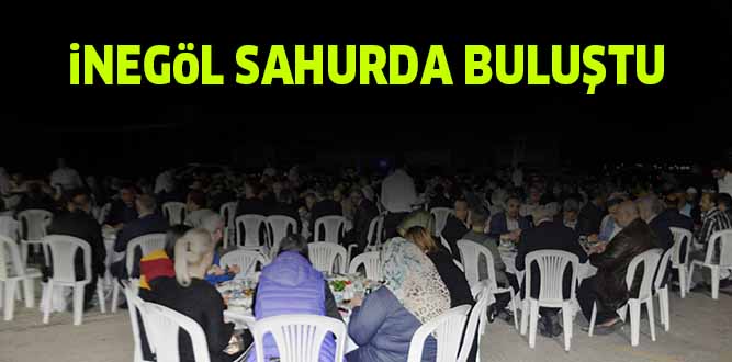 iNEGöL SAHURDA BULUŞTU