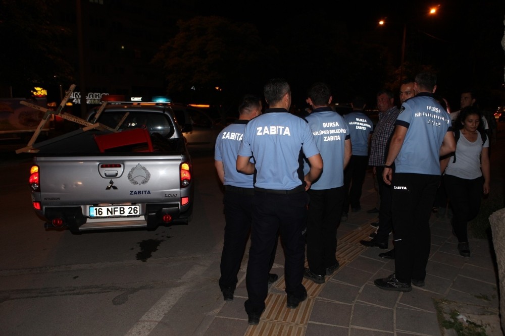 Nilüferde Seyyar Satıcı Operasyonu