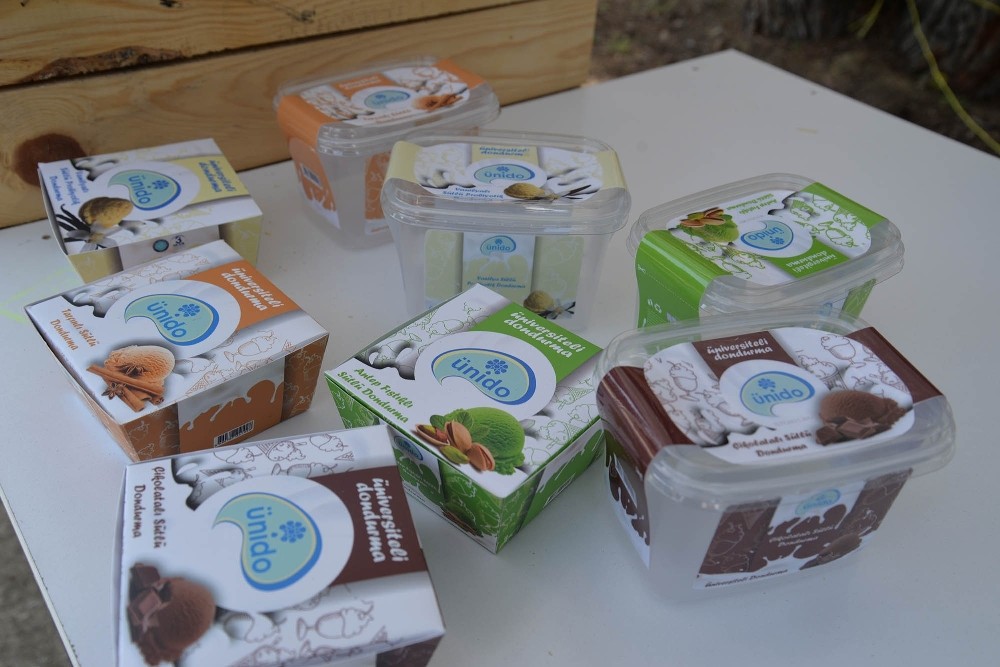 Uludağ Üniversitesinin Dondurması Ünido Satışta