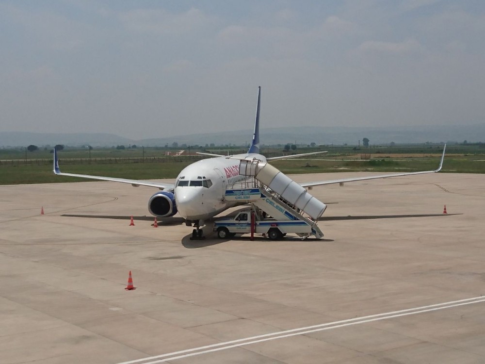 Yolcu Uçağına Leylek Çarptı, Bursa-Ankara Uçağı İptal Edildi