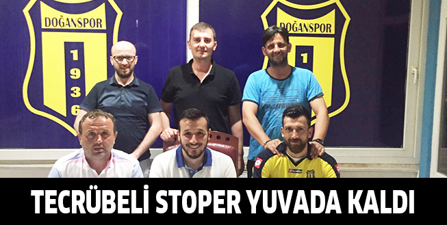 TECRÜBELİ STOPER YUVADA KALDI