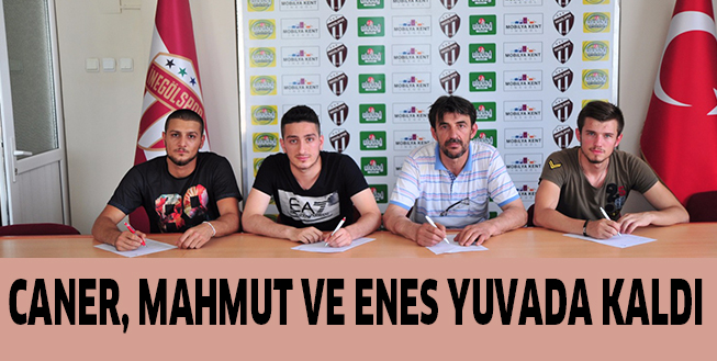 CANER, MAHMUT VE ENES YUVADA KALDI