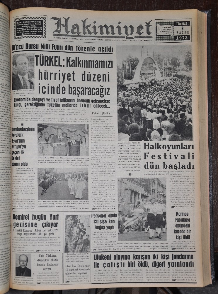 ‘Festivalde 55 Yıl Sergisi Açılıyor