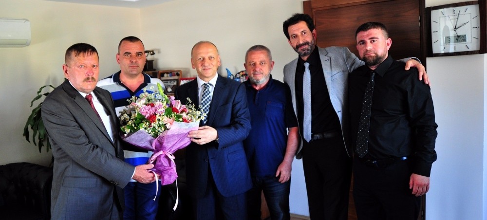 İnegölspordan Emniyete Ziyaret