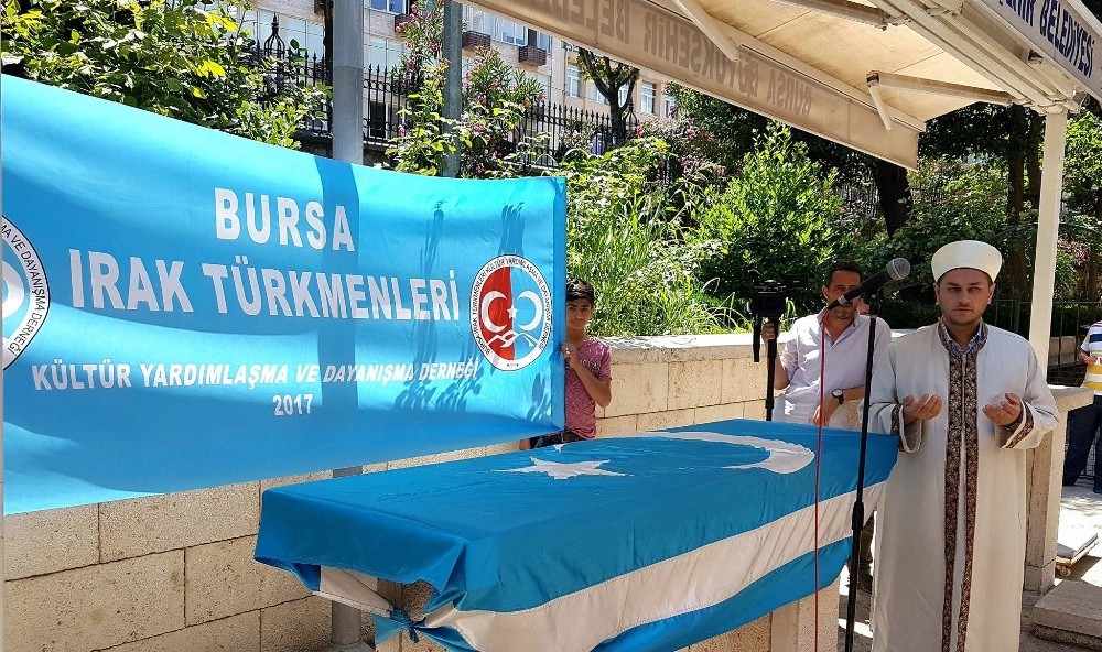 Irakta Katledilen Türkmenler İçin Bursada Gıyabî Cenaze Namazı