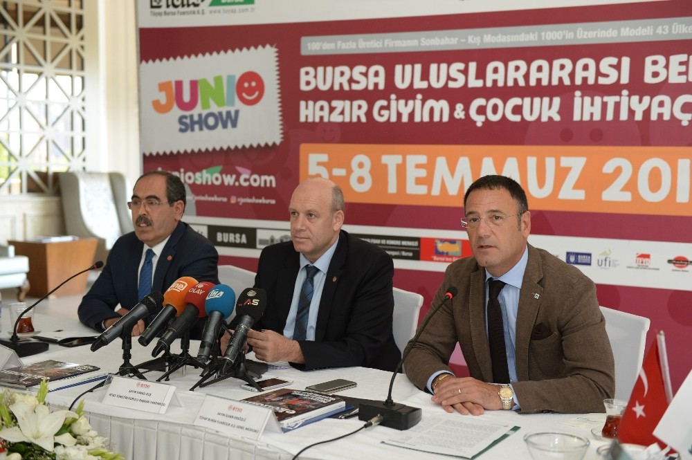 Junioshow Fuarı İle 43 Ülkeden Alıcı Bursaya Geliyor