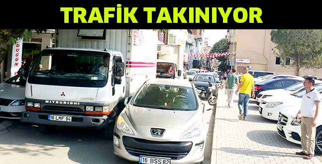 TRAFİK TIKANIYOR