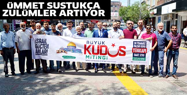 üMMET SUSTUKÇA ZULüMLER ARTIYOR