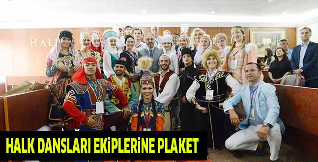 HALK DANSLARI EKiPLERiNE PLAKET