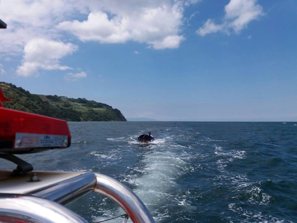 Mudanya Açıklarındaki Tekne Arama-Kurtarma Ekiplerini Harekete Geçirdi