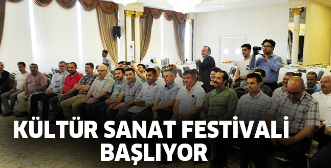 KÜLTÜR SANAT FESTİVALİ BAŞLIYOR