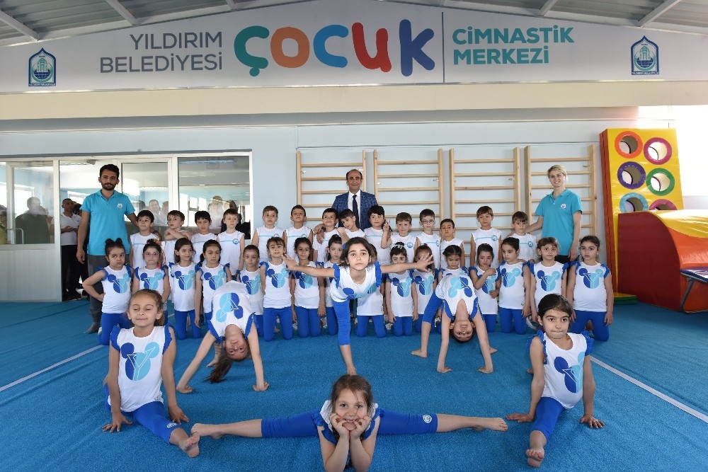 Yıldırımda Çocuklar Sporla Büyüyor