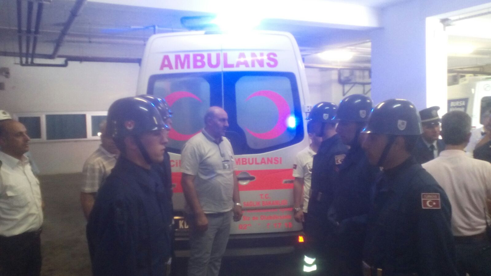 Şehidimizin cenazesi İnegöl’de