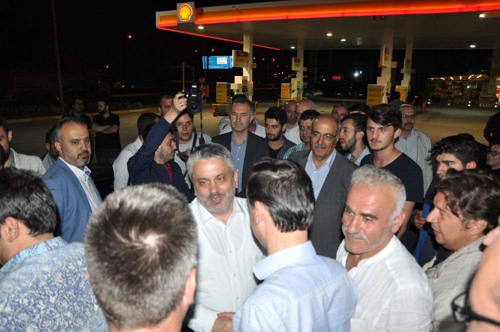 Ak Parti Bursa İl Başkanı Salmana Coşkulu Karşılama