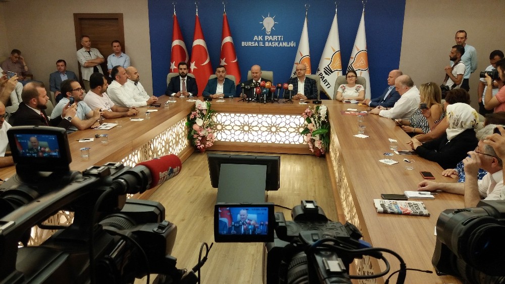 Ak Parti Bursa İl Başkanı Torun: Görevimi Bırakıyorum