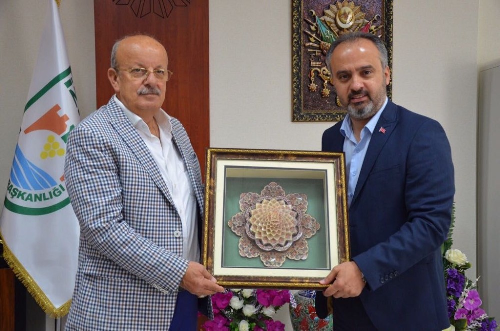 Aktaştan İznik Belediyesine Hayırlı Olsun Ziyareti