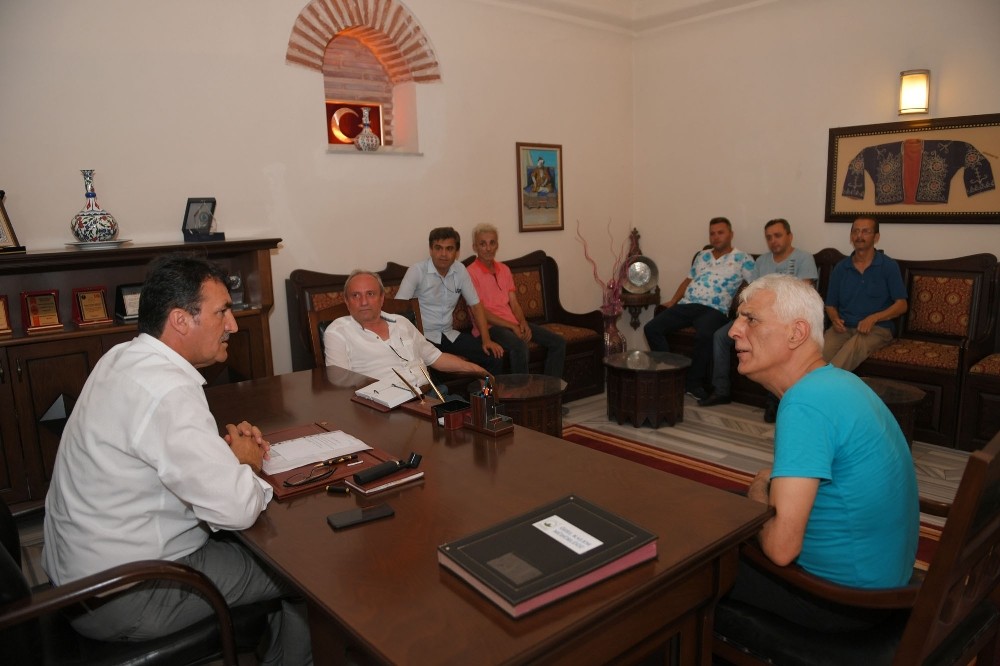 Alacahırkaspor Yönetiminden Dündara Ziyaret