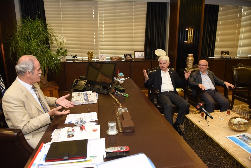 Altepeden İnegöl Fuar Merkezine Destek