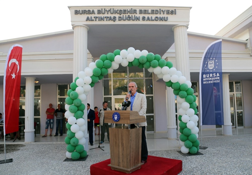 Altıntaş Hizmet Binasına Büyükşehir İle Kavuştu