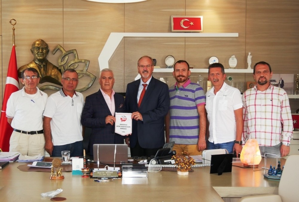 Asgd Yeni Yönetiminden Bozbeye Ziyaret