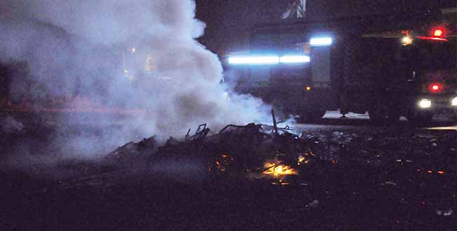 SANAYiDE KORKUTAN YANGIN