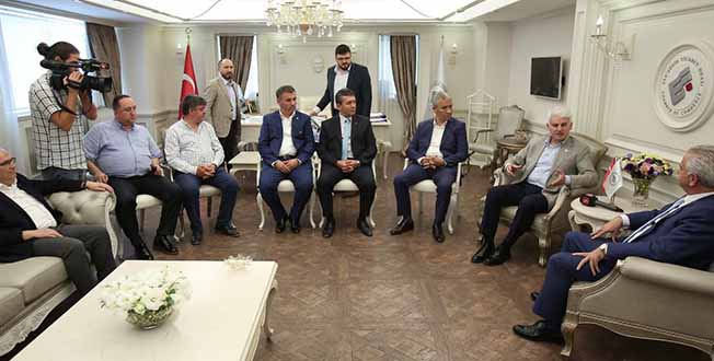 FUAR ALANI iÇiN ÇALIŞMALAR SüRüYOR