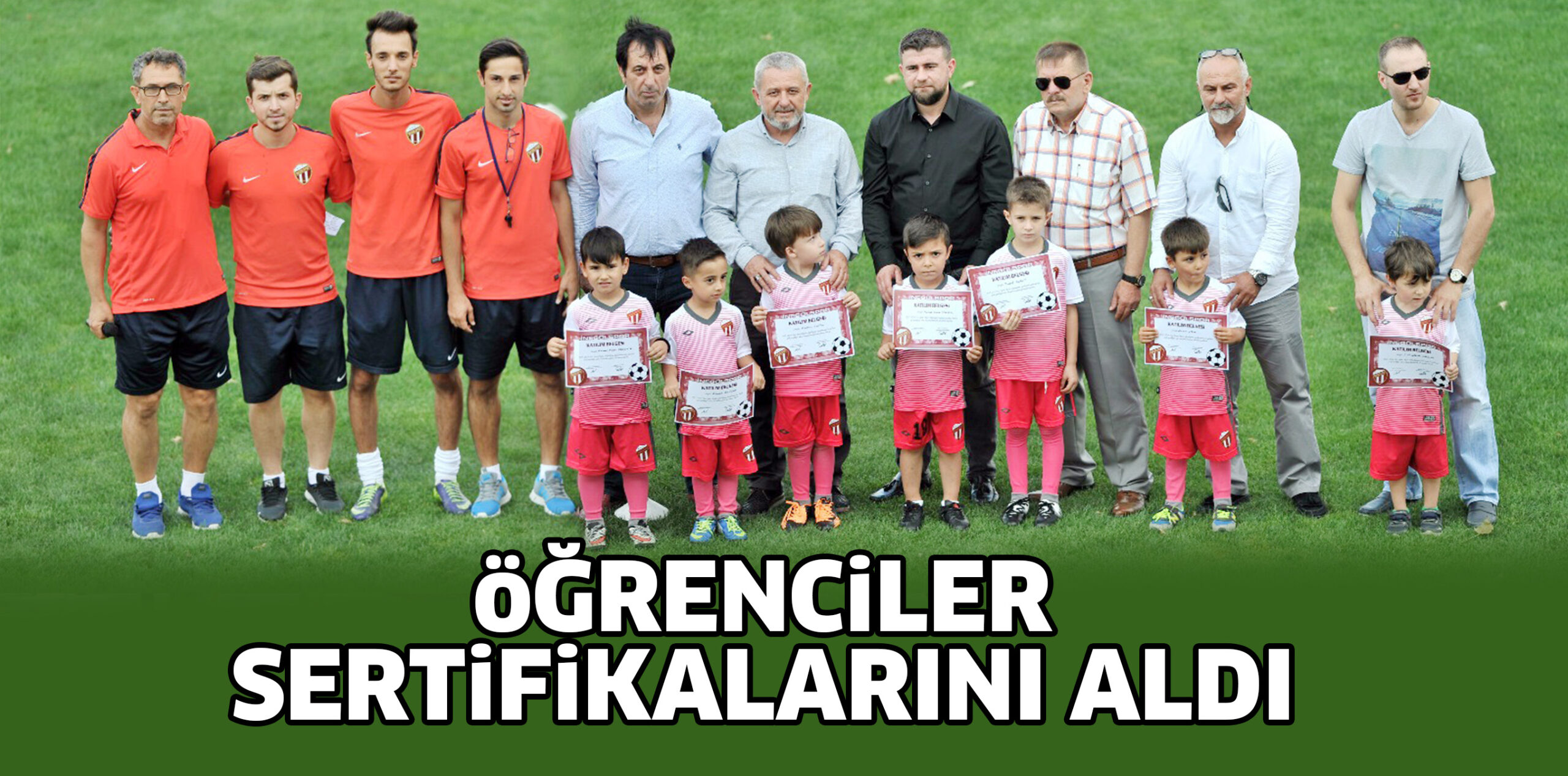 öĞRENCiLER SERTiFiKALARINI ALDI