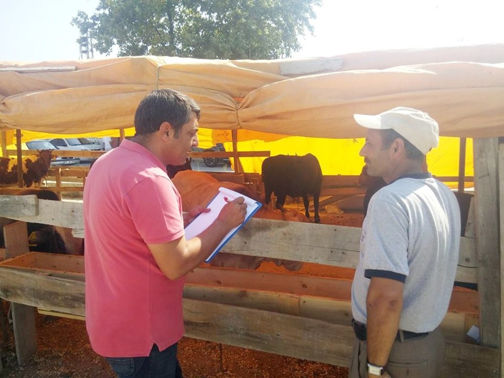 Kurbanlıklar Denetimden Geçti