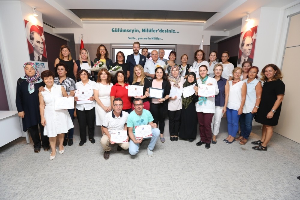 Nilüfer Belediyesi Meslek Edindirmeye Devam Ediyor