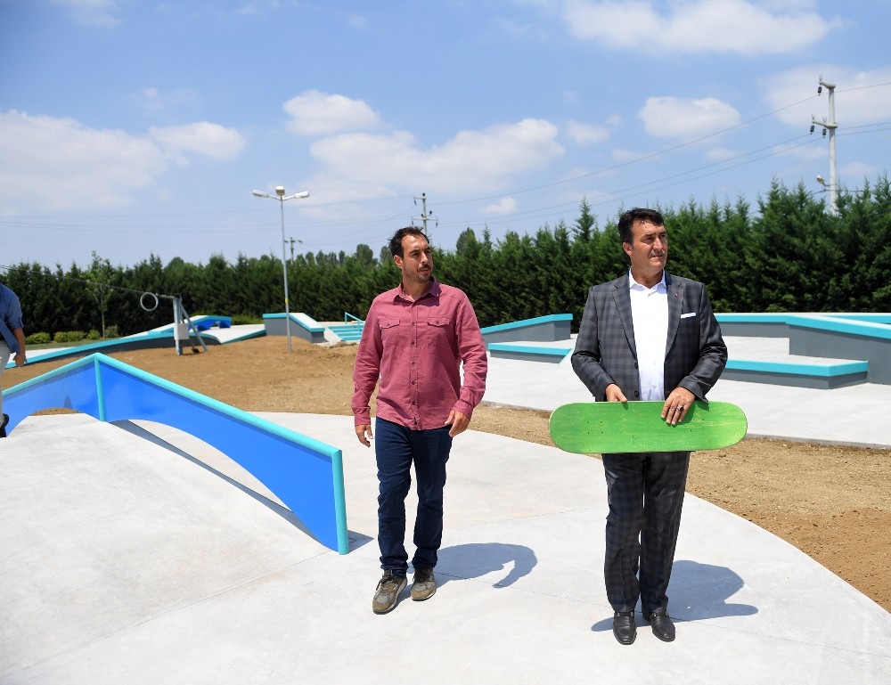 Türkiyenin İlk Olimpik Kaykay Pisti Açılıyor