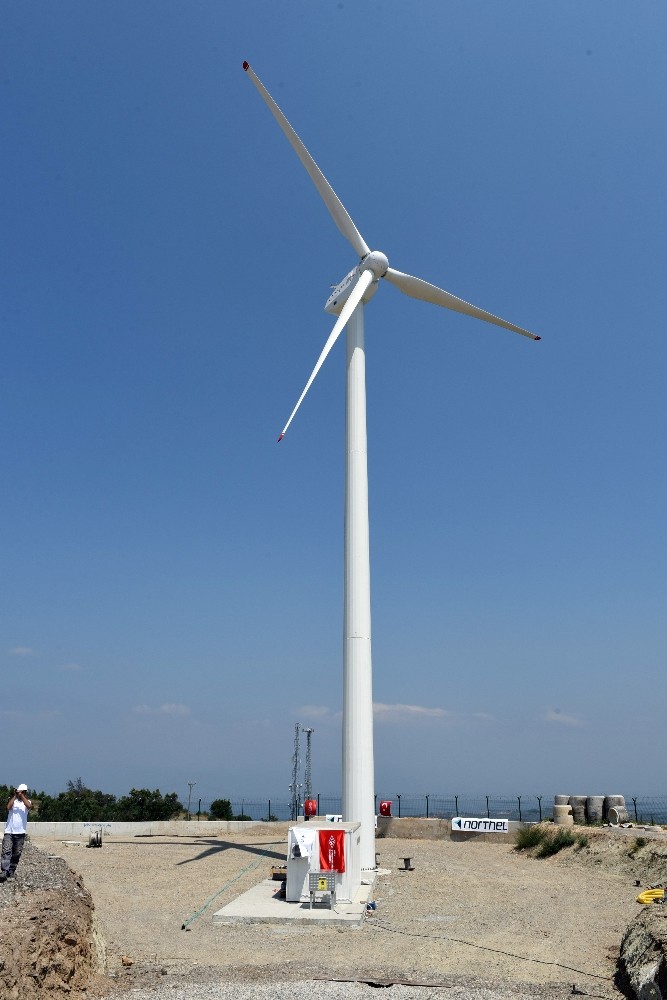 Yüzde Yüz Yerli Rüzgar Gülleri, Bursada Kurulan Santrale Monte Edildi