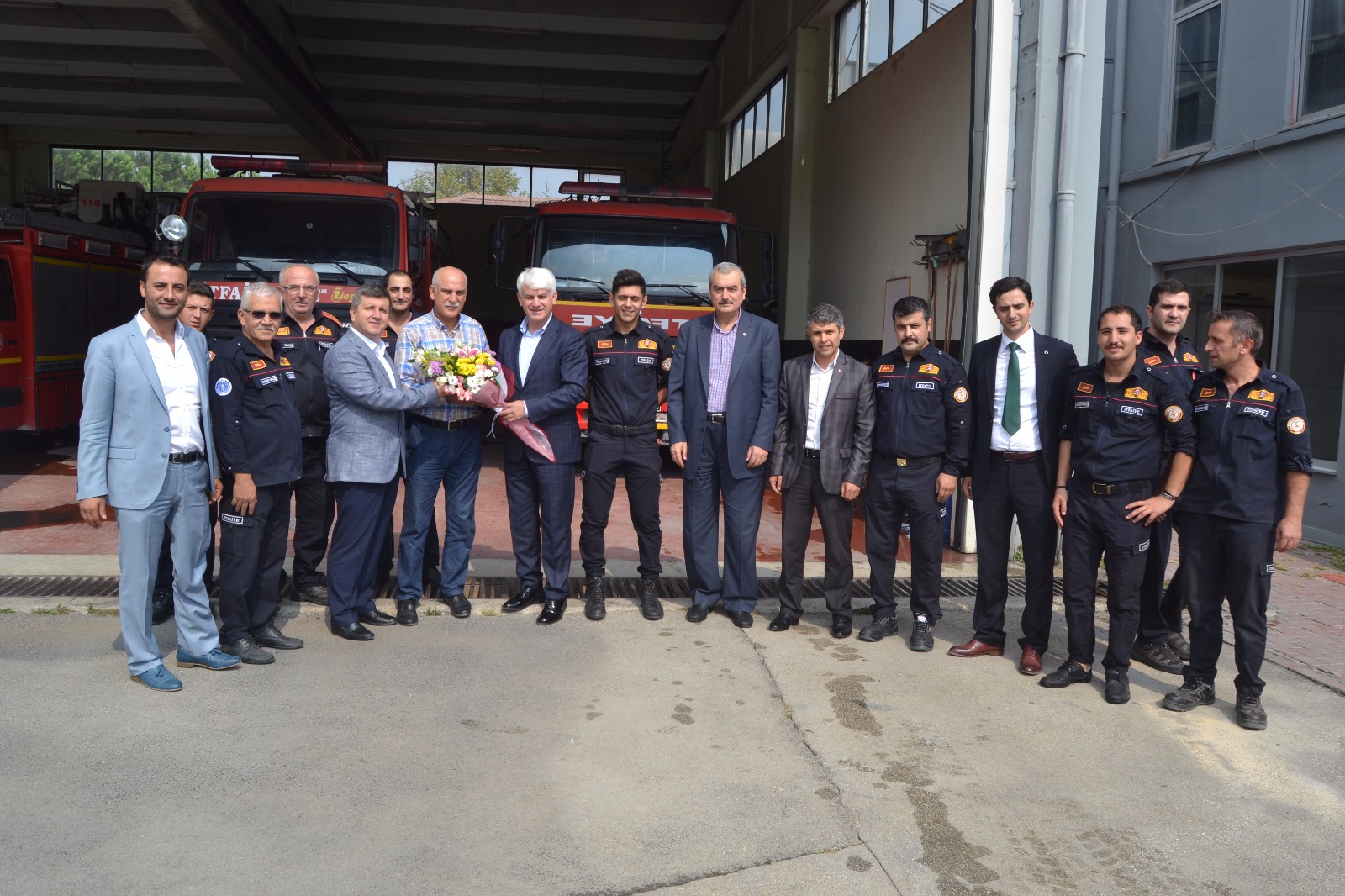 ŞAHiN’DEN iTFAiYE’YE ZiYARET