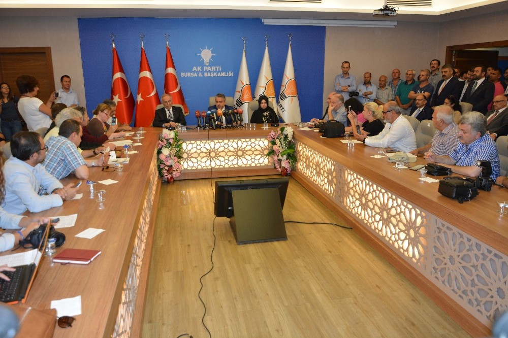 Ak Parti Bursa İl Yönetimi Belli Oldu
